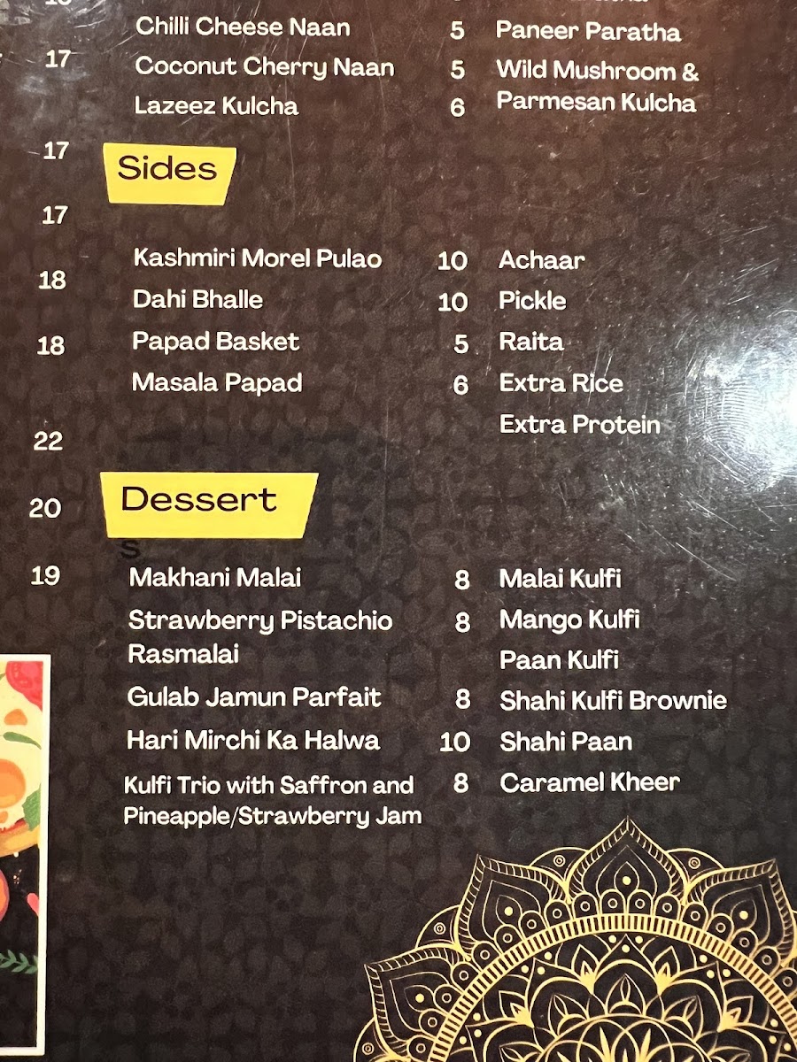 Menu Lazeez Modern Indian Flair-5