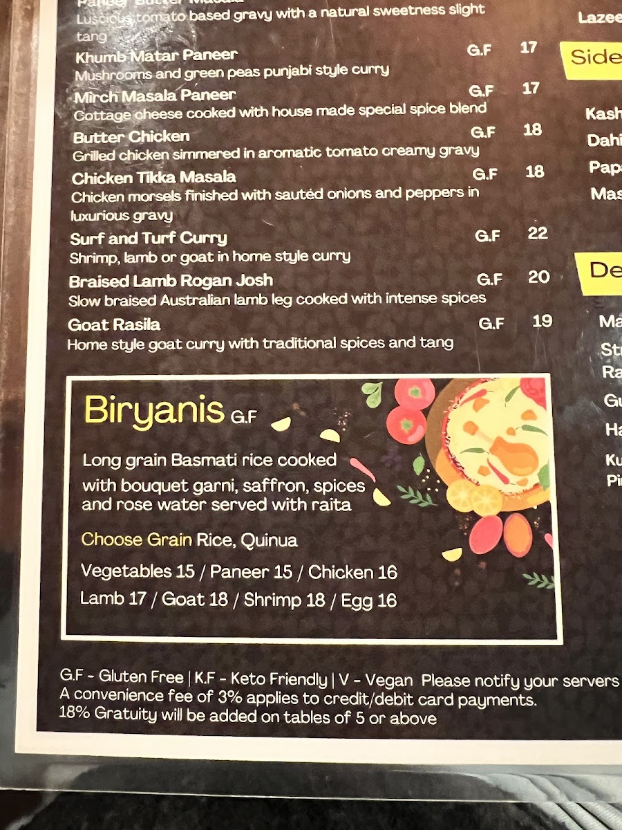 Menu Lazeez Modern Indian Flair-8